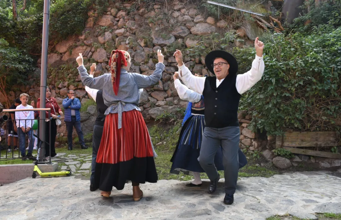 Carvalho, en una actuació del grup. 