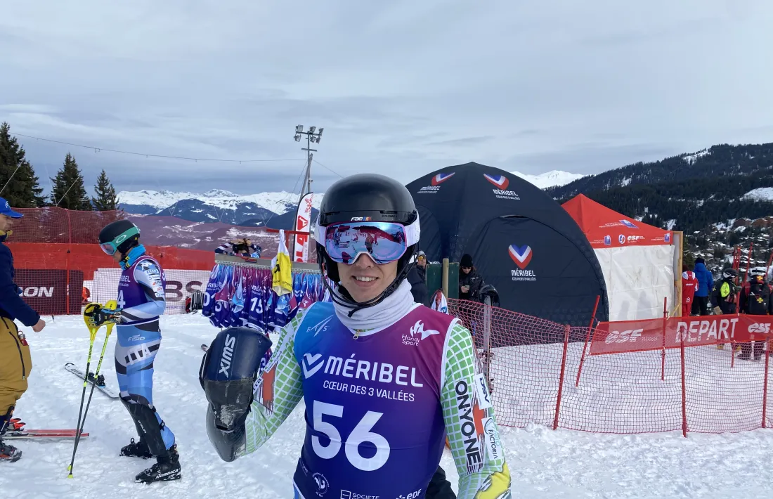 Roger Puig, a Méribel.