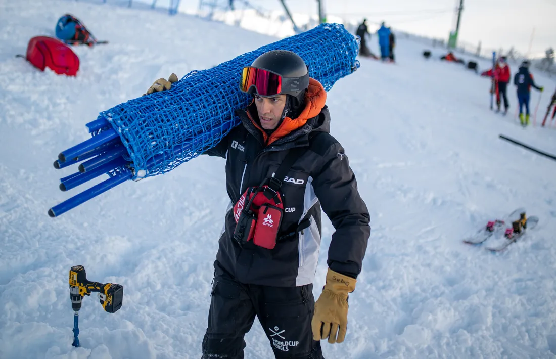 El Borrufa continua condicionat per les condicions meteorològiques.