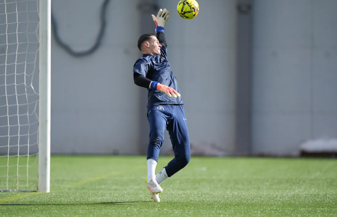 'Yaako', en un entrenament.