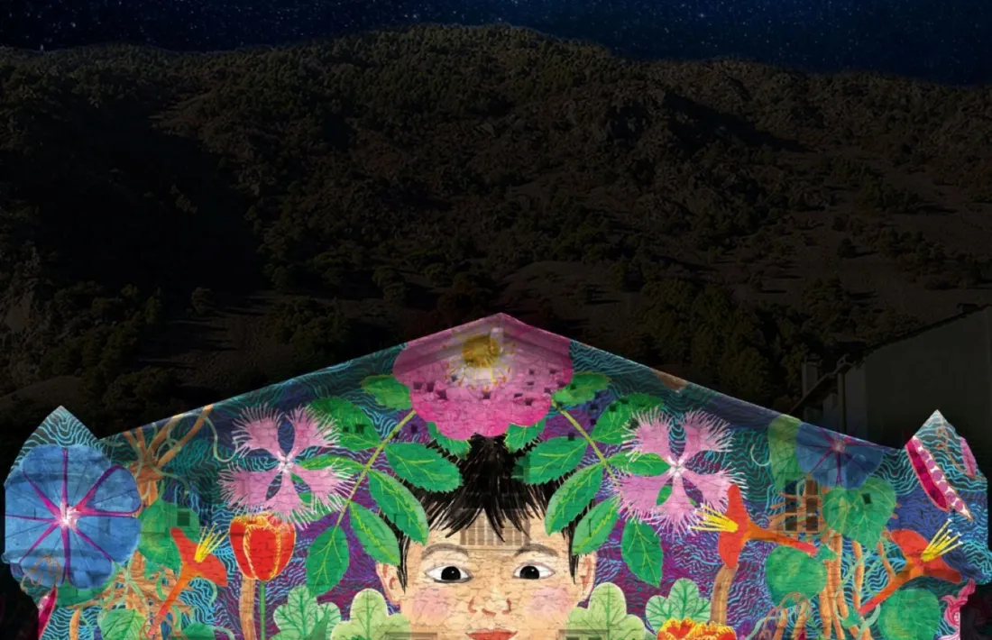 El videomaping que Cindy Lo projectarà a la Casa de la Vall.