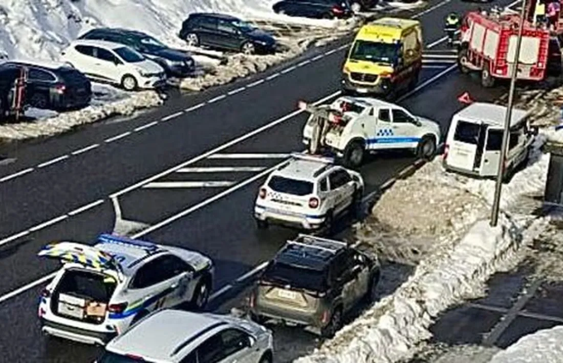 Els serveis d'emergències desplegats a Incles.