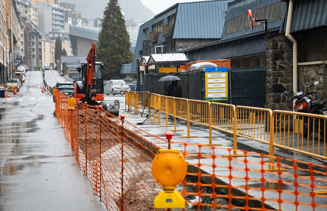 Els treballs a Prada Motxilla.