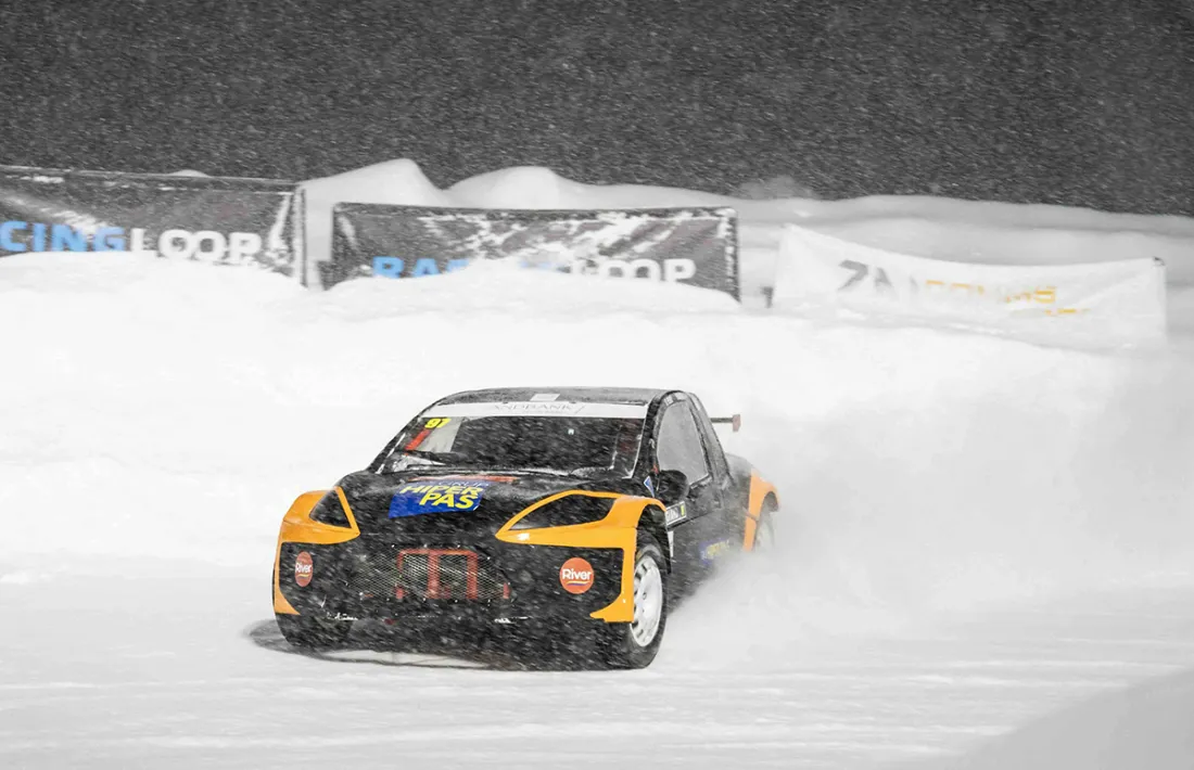 Nil Solans, en acció.