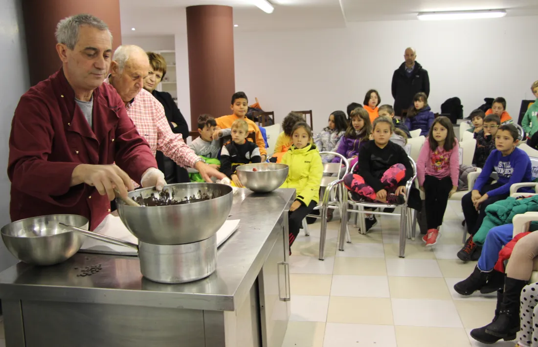 Taller sobre la xocolata a Ordino per als infants