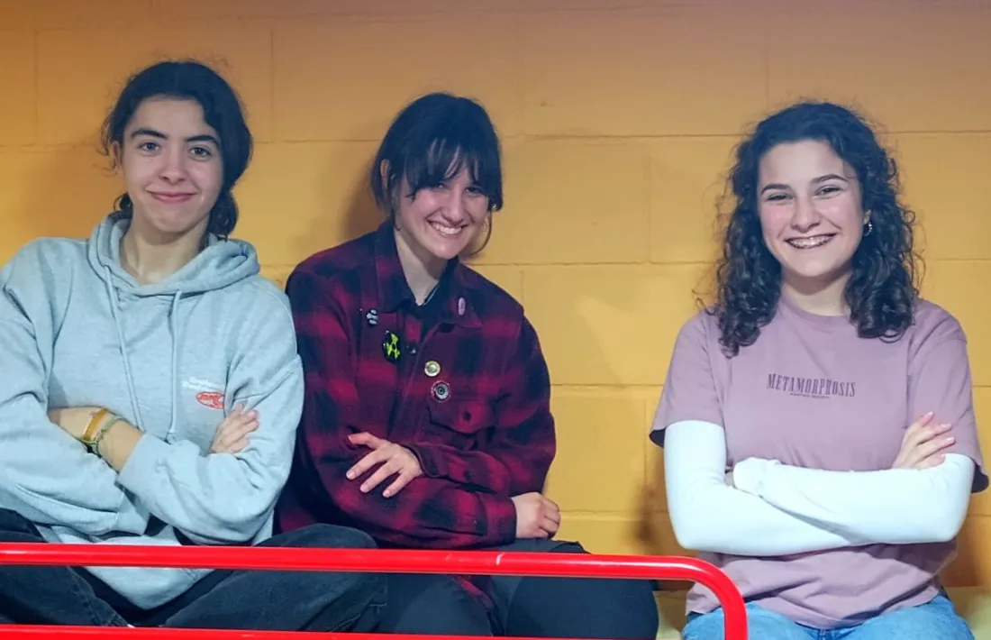       Maria Moliné, Jana Pubill i  Mireia Pinto