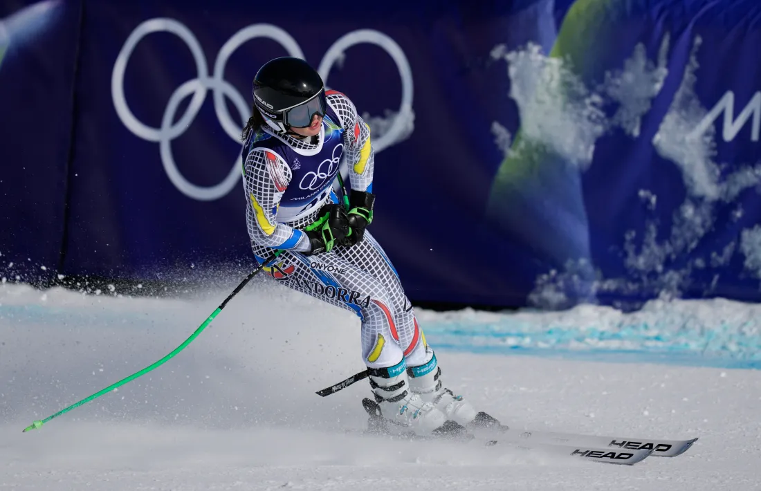 Jordina va fer el millor resultat femení en descens a nivell olímpic.