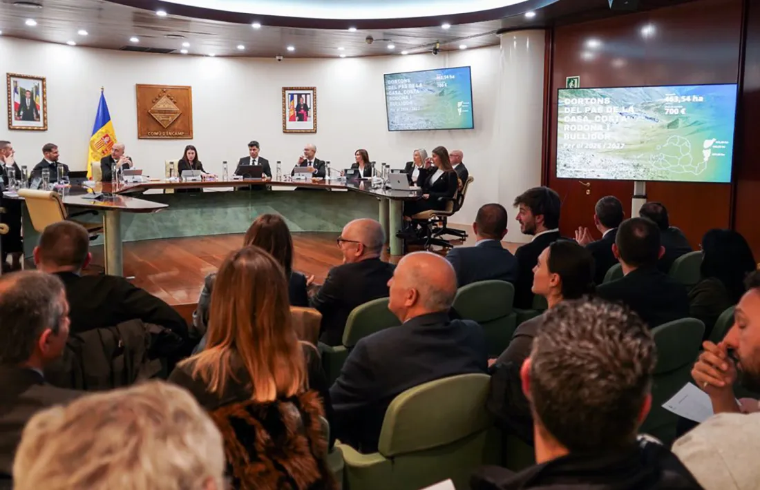 Sessió del Consell de les Talles d'Encamp.