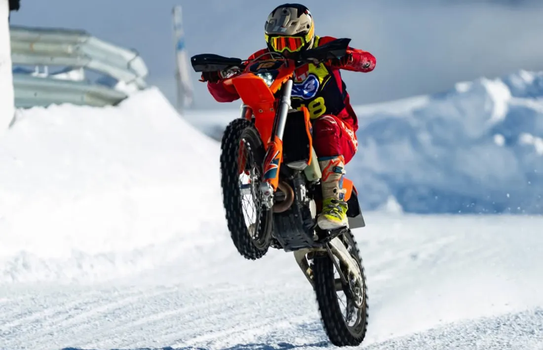 Xavi España, a les Ice Gladiators.