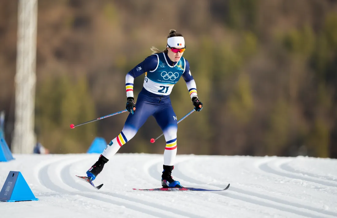 Gina del Rio va patir de valent i no es va classificar per disputar les finals de l'esprint clàssic en ser 47a a la qualificació.