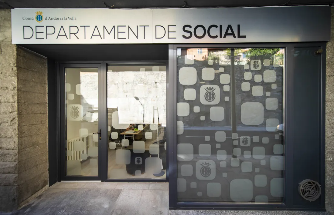El departament de Socials del Comú de la capital.