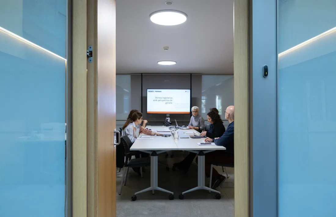 La sessió de formació en perspectiva de gènere d'avui al Consell General.