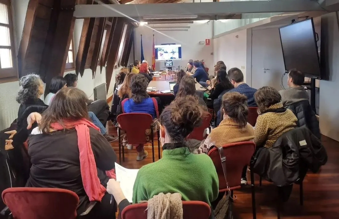       Acte de presentació pública del pla, a les dependències del Consell Comarcal de l'Alt Urgell. 