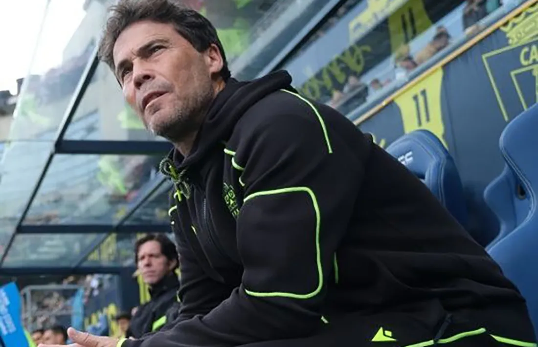 'Rubi', tècnic de l'Almeria.