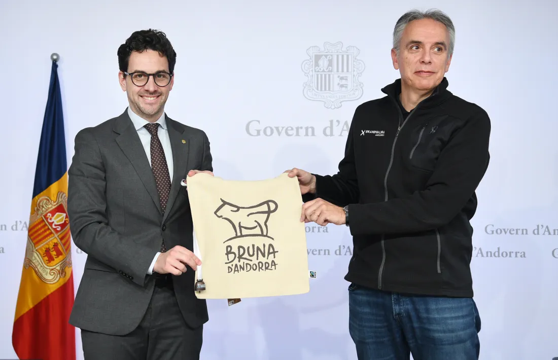 La Raça Bruna, a la Copa del Món d'esquí alpí femenina.