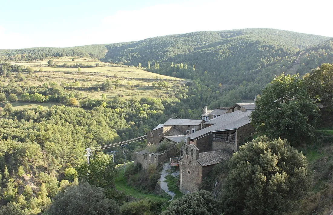 El poble de Carmeniu. 