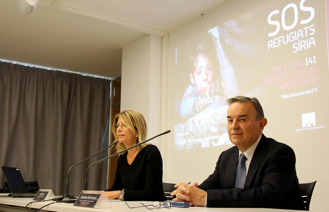 Andorra Telecom suma 10.004 € a l’ajut als refugiats de Síria