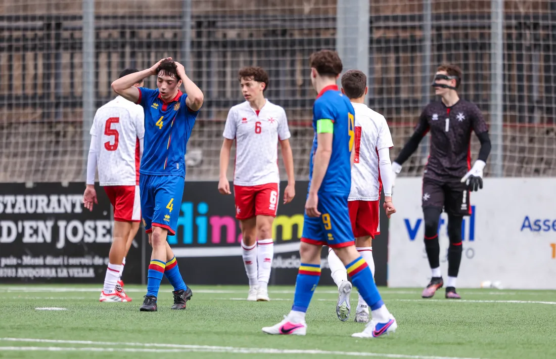 La sub-18, contra Malta.