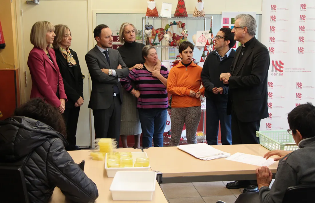 Vives alaba la tasca de l'Escola Especialitzada de Nostra Senyora de Meritxell en la societat andorrana  Vives alaba la tasca de l'Escola Especialitzada de Nostra Senyora de Meritxell en la societat andorrana