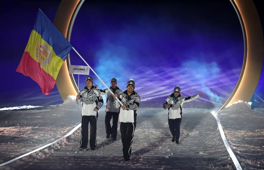 Joan Verdú va aconseguir el resultat més destacat a la delegació andorrana amb un 10è lloc al gegant.