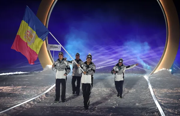 p. 28 primera foto cerimonia d'inauguració jocs olimpics d'hivern foto getty