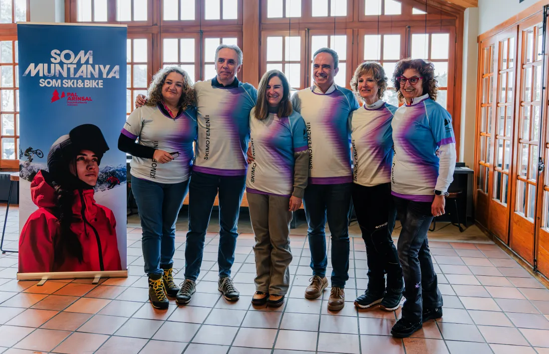 L'Skimo Femení es va presentar ahir a  Pal Arinsal.