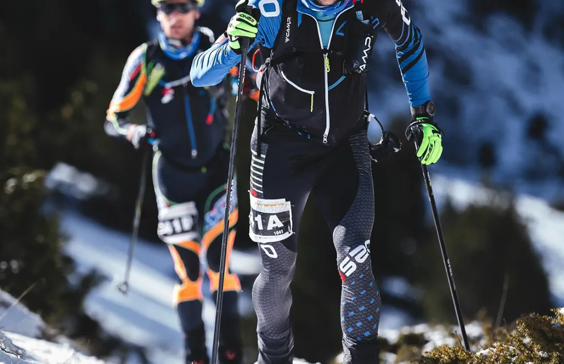 La Dynafit Skimo, a punt.