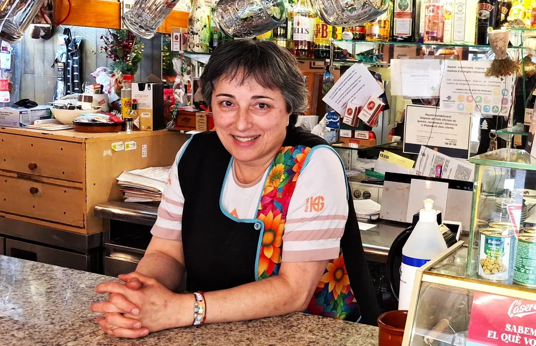 L'Anna del Frankfurt Cerni, "l'ànima del barri", resistint als temps de canvi.