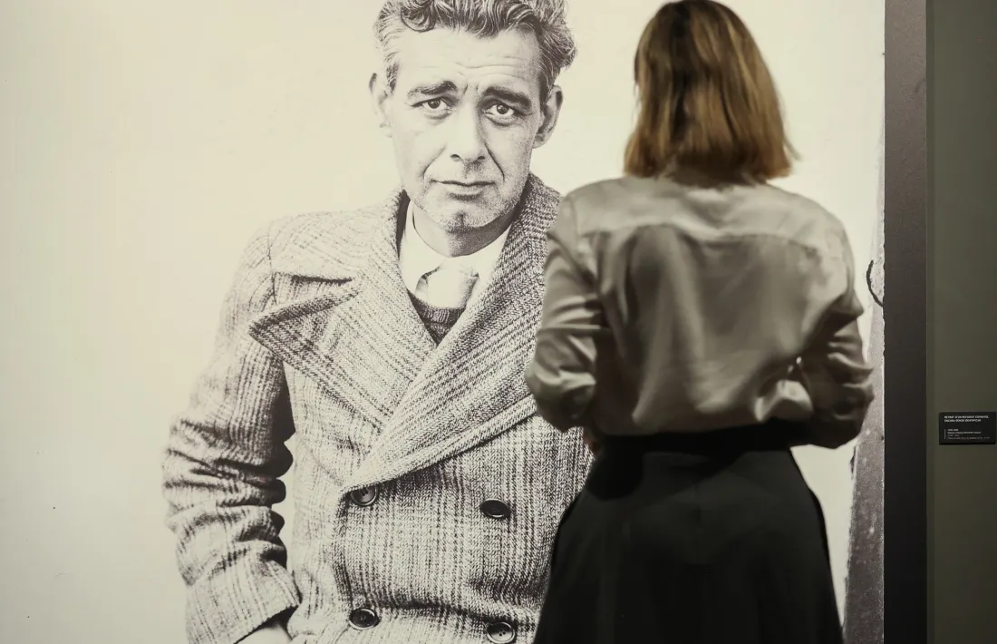 Refugiat de la Guerra Civil retratat per Ramon d'Areny-Plandolit.