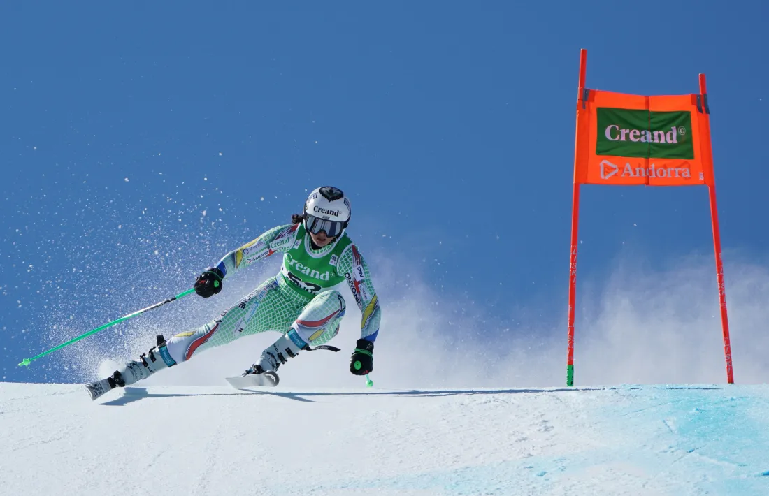 Jordina Caminal, la representant del país, va ser 45a a l'entrenament.