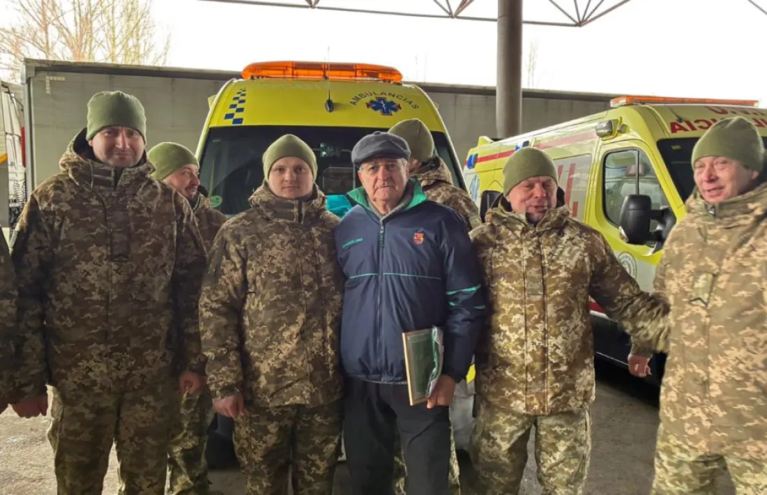 El material humanitari que traslladava la caravana es va lliurar a l'exèrcit ucraïnès. 