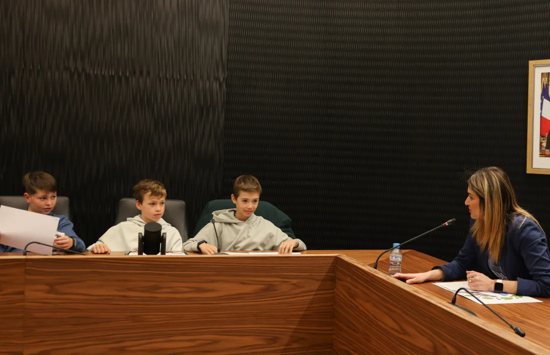 La sessió del Consell d'Infants d'Escaldes-Engordany d'aquest matí.