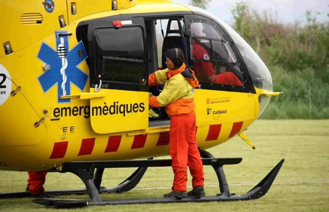 L'helicòpter medicalitzat és un recurs vital per al Pirineu. 