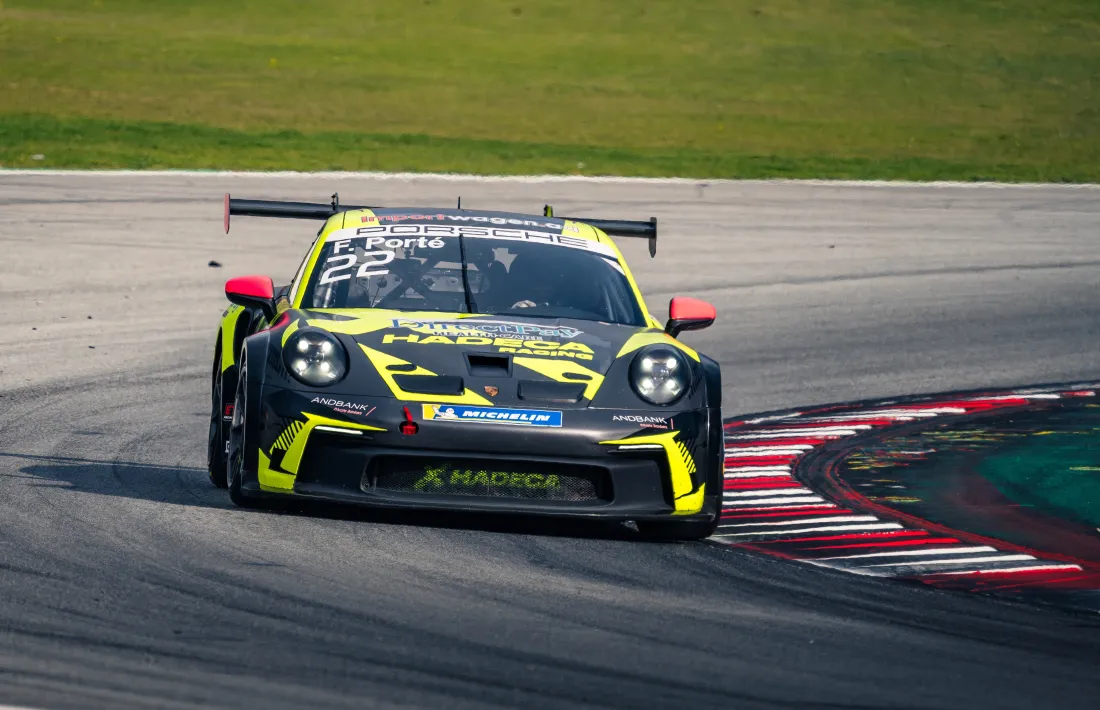 Frank Porté, a Montmeló.