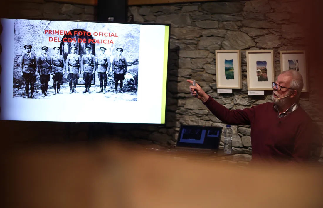 Giribet, a cal Federico: va exercir de policia entre el 1980 i el 2009.