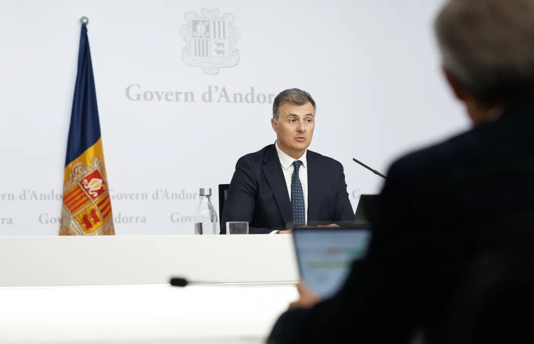 El ministre de Transformació Digital i Funció Pública, Marc Rossell, ha explicat avui les modificacions de la llei.