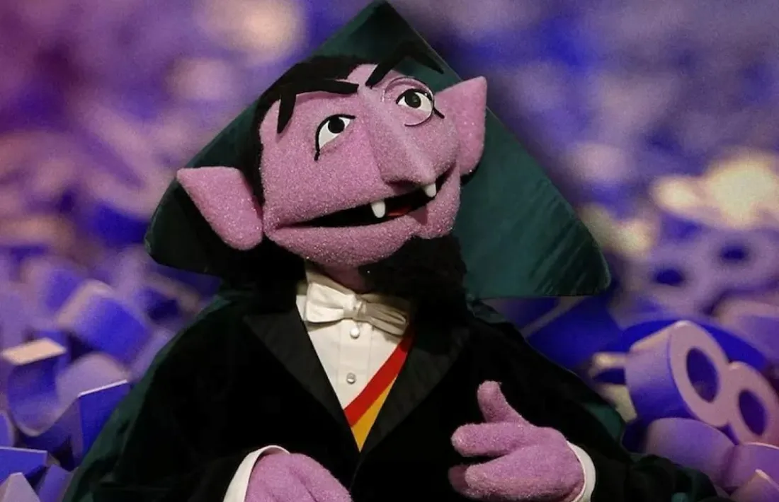 El Comte que Compta, o Conde Draco, popular personatge de 'Barrio Sésamo'. 