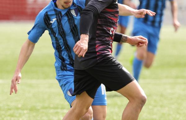 p. 29 fc santa coloma vs inter foto faf xavi miro