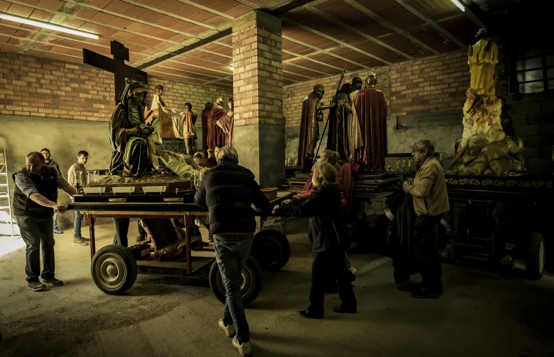 Una de les imatges que integren 'Passos previs'.