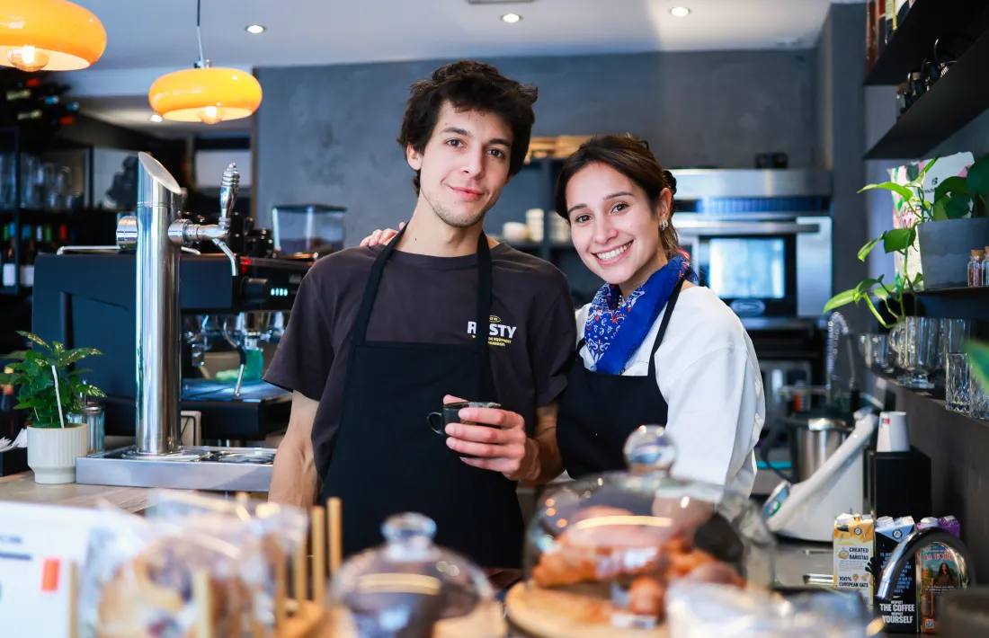 Lucas Berenguer i Margarita Solga.