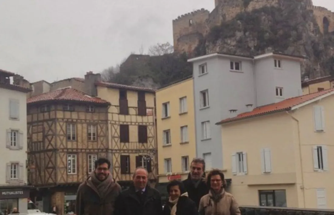 Un record d'aquell viatge a Foix. 