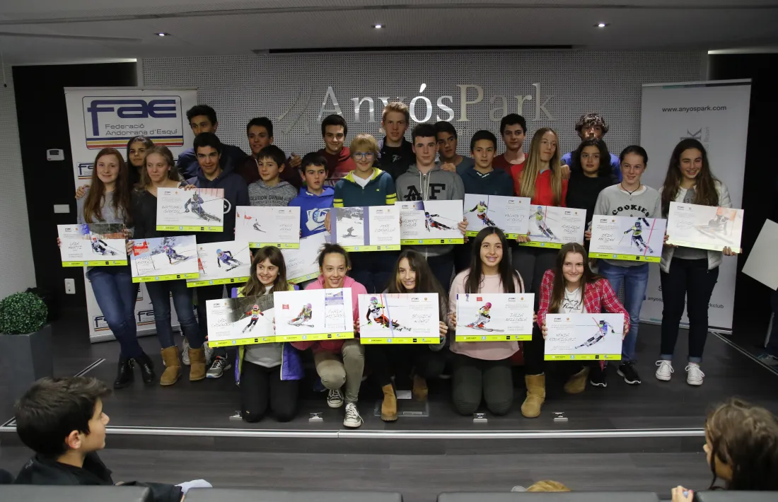  La federació entrega els premis de tecnificació del curs passat