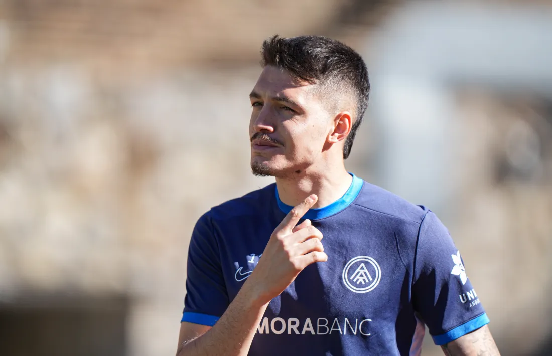 'Lauti', davanter de l'FCA.