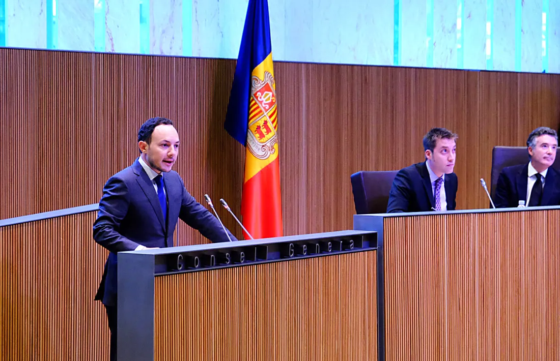  Espot estén la mà als grups parlamentaris per "construir una Andorra més solidària" i avança nous projectes