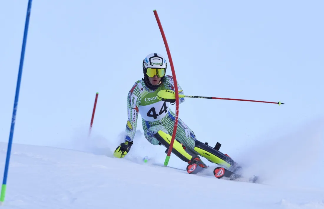 Àlvar Calvo, en una imatge d'arxiu, va vèncer a Candanchú.