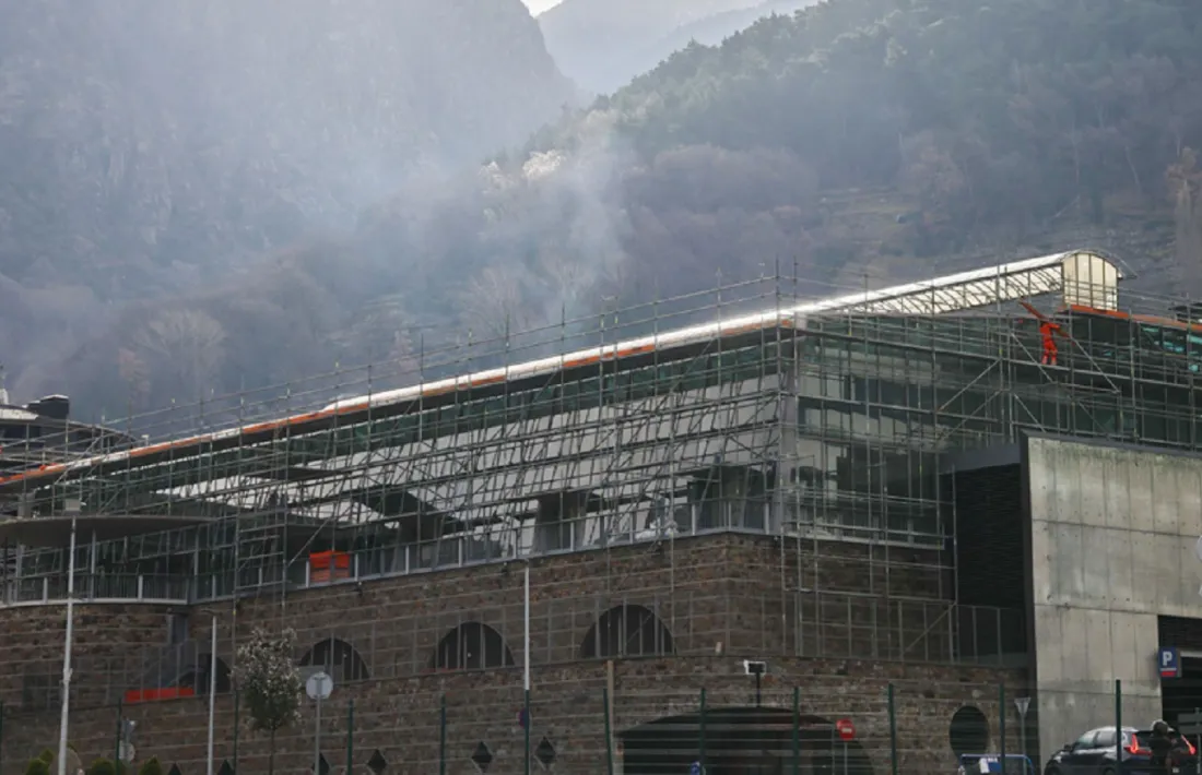 El Pavelló del Prat Gran.