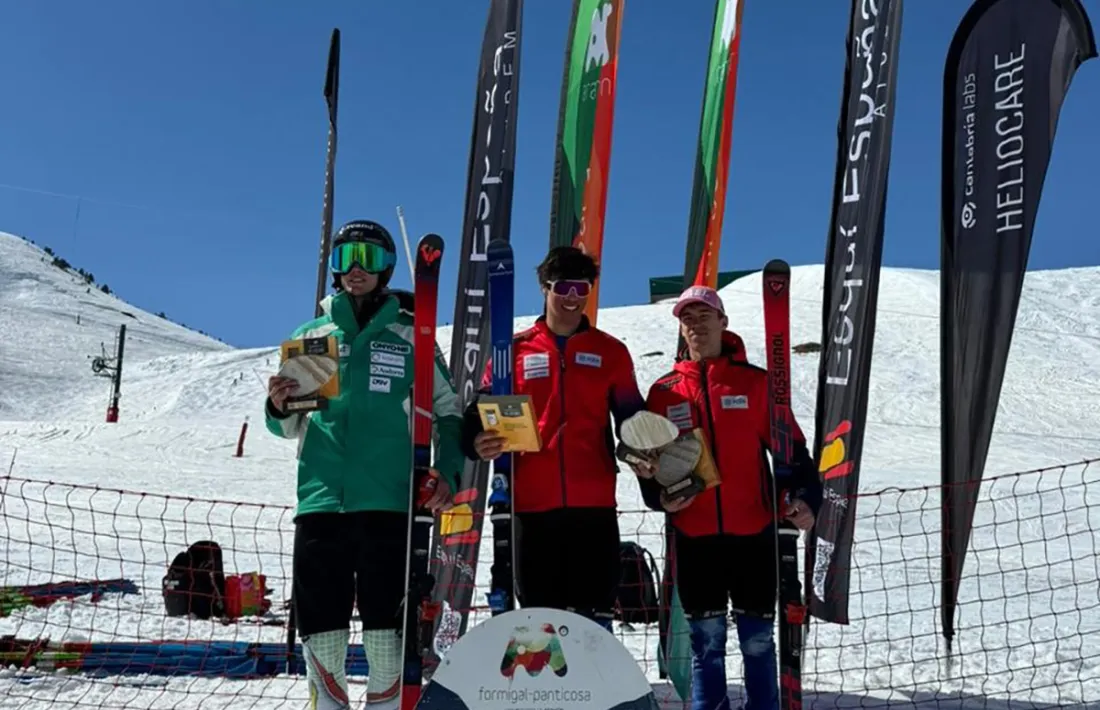 Àlvar Calvo, segon a Formigal.