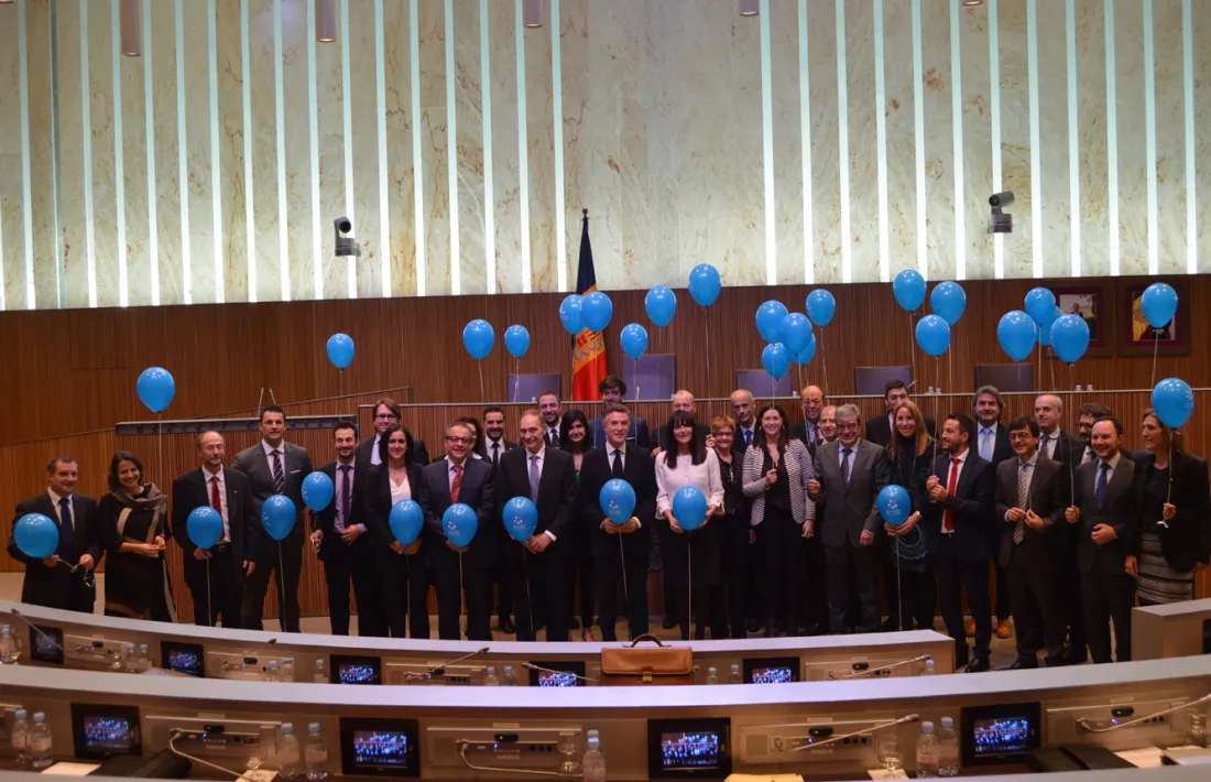  Suport del Consell General i el Govern a la campanya contra la violència sexual envers els menors 