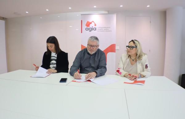 L’AGIA signa un conveni amb Andtropia per canalitzar el seu compromís amb el teixit social
