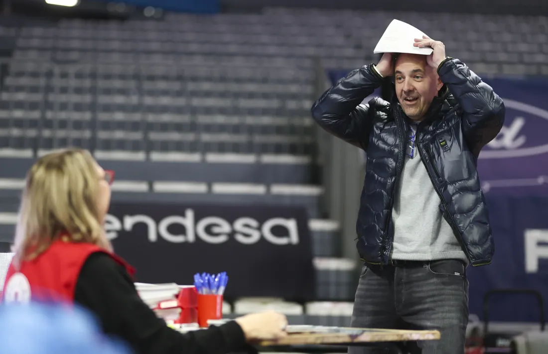 Gorka Aixàs encara no es posa les mans al cap per la situació de l'equip, en penúltim lloc de l'ACB.